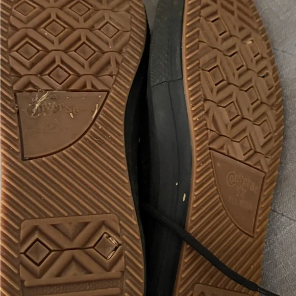 Black/ Black; Converse, High-Top Men's Sneakers; Chuck Taylor 11.5 - Picture 8 of 10